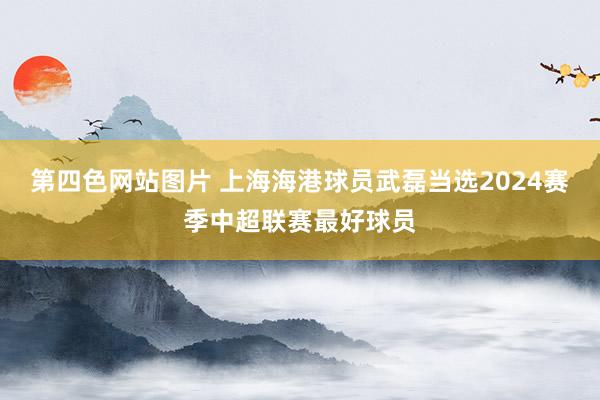 第四色网站图片 上海海港球员武磊当选2024赛季中超联赛最好球员