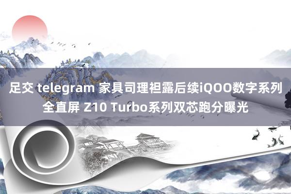 足交 telegram 家具司理袒露后续iQOO数字系列全直屏 Z10 Turbo系列双芯跑分曝光